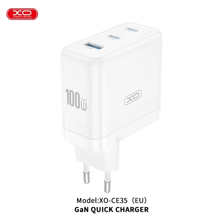 XO CE35 100w USB C 벽면 콘센트 초고속 충전기 Real CE